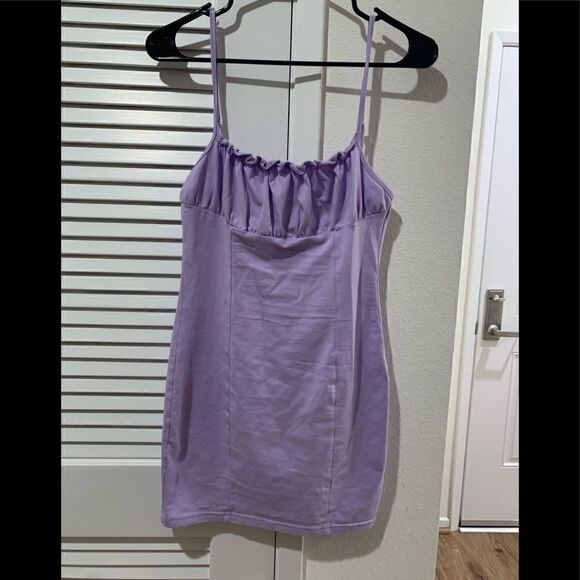 Shein Women’s Frill Detail Ruched Bust Dress - Picture 2 of 4